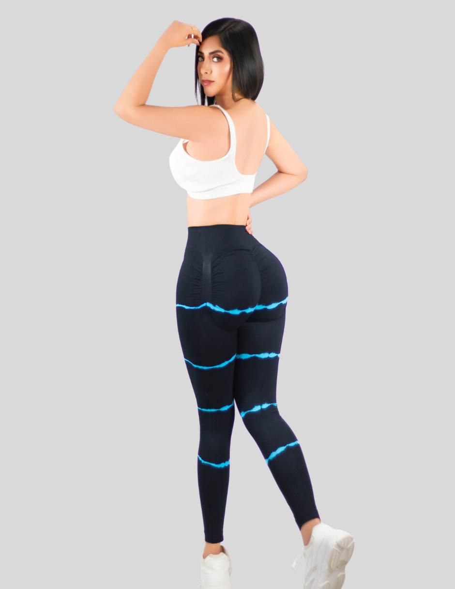 "legging/ set legging" malabis "a la (si aplica)" cintura alta "con" elástico "para mujer"