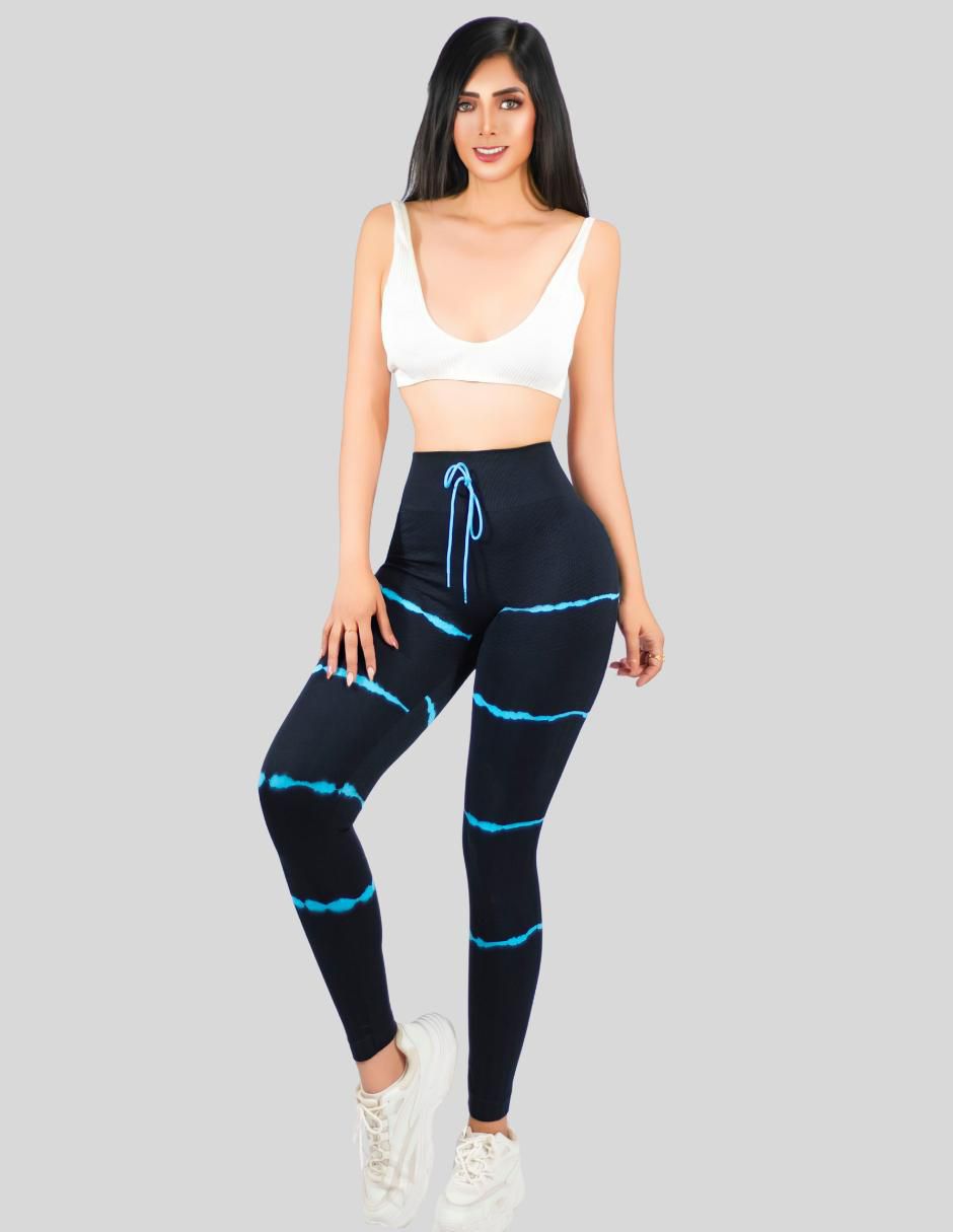 "legging/ set legging" malabis "a la (si aplica)" cintura alta "con" elástico "para mujer"