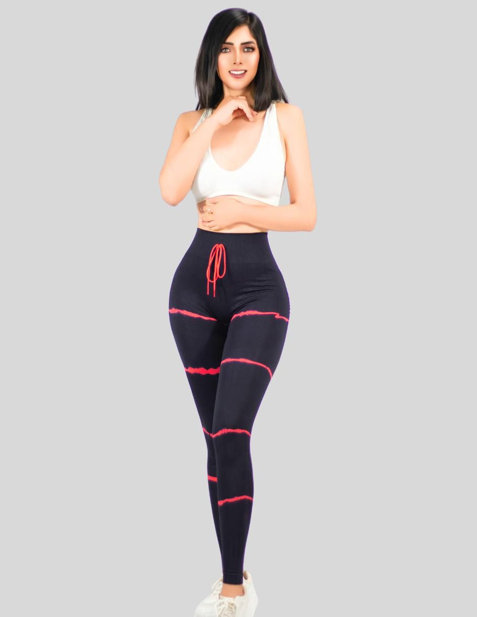 Legging cintura alta con elástico para mujer 2