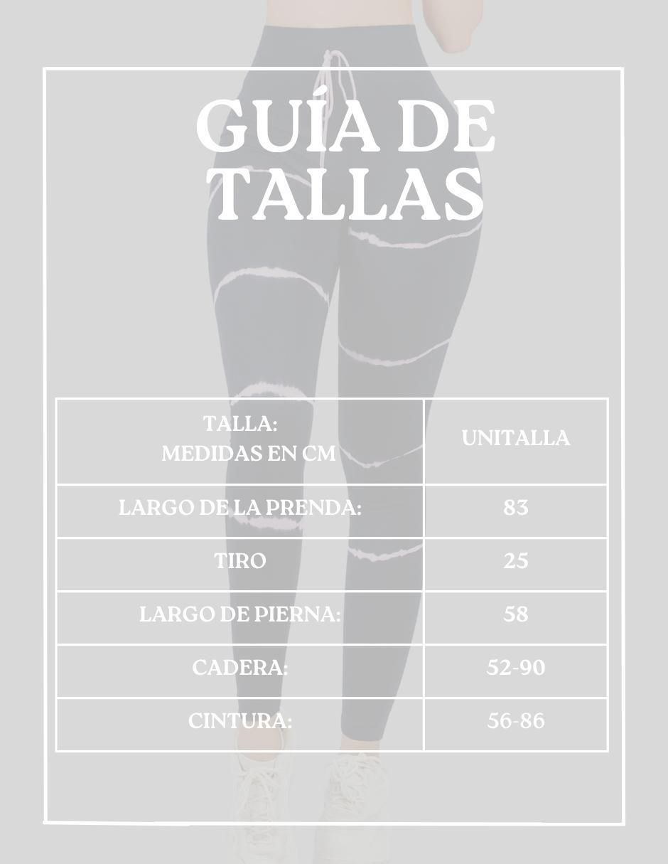 Legging cintura alta con elástico para mujer 7