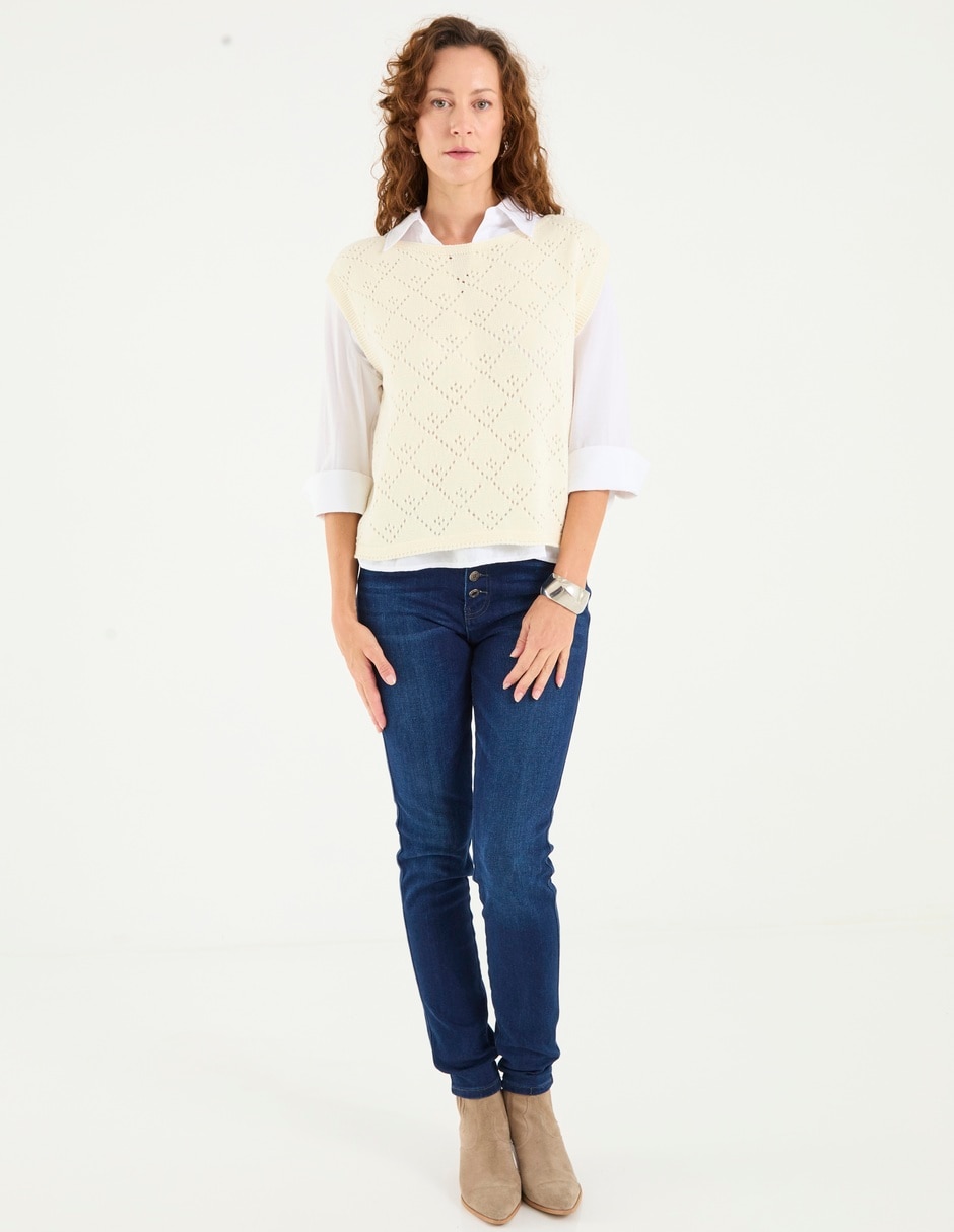 Blusa manga 3/4 para mujer 3