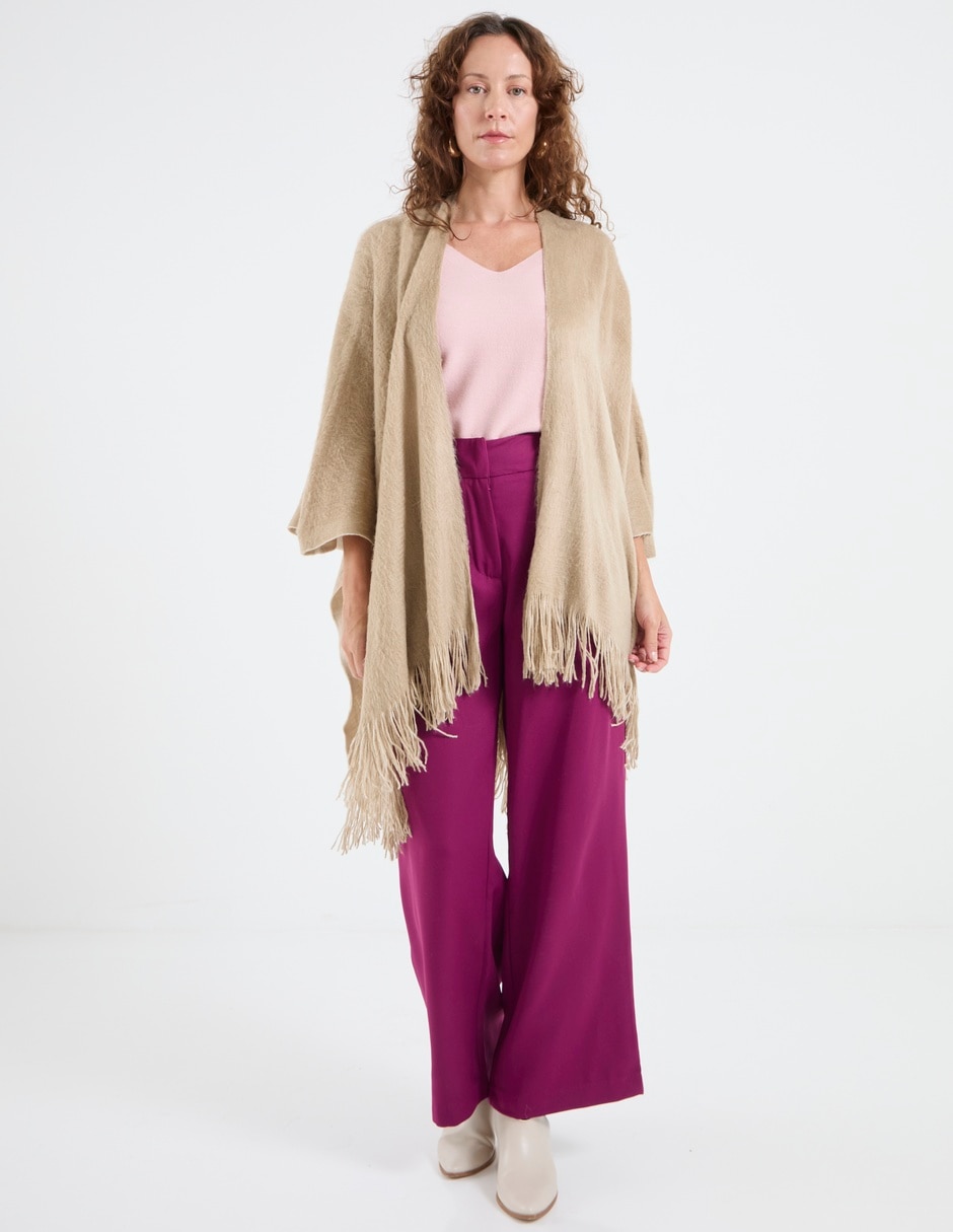 Suéter cuello V para mujer 3
