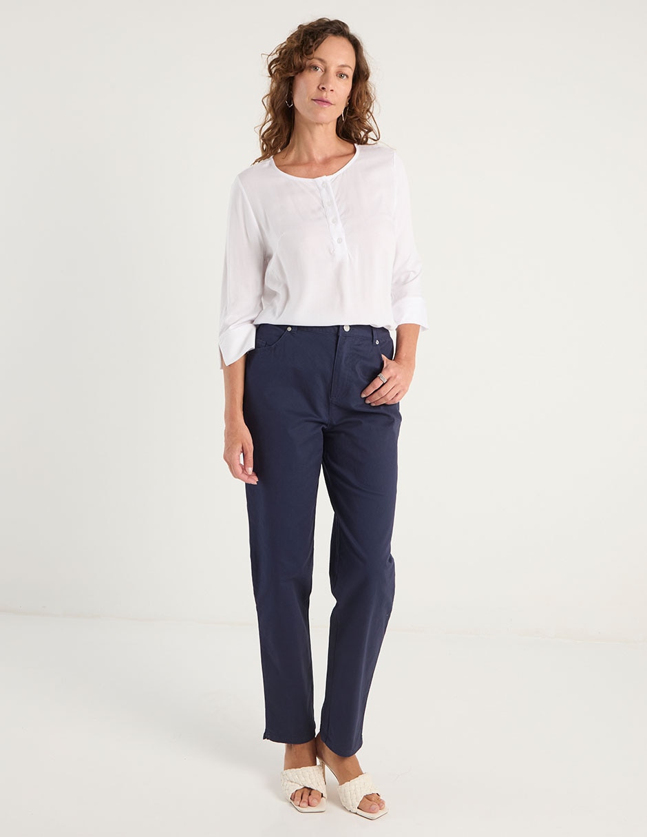 Pantalón Lieb straight para mujer