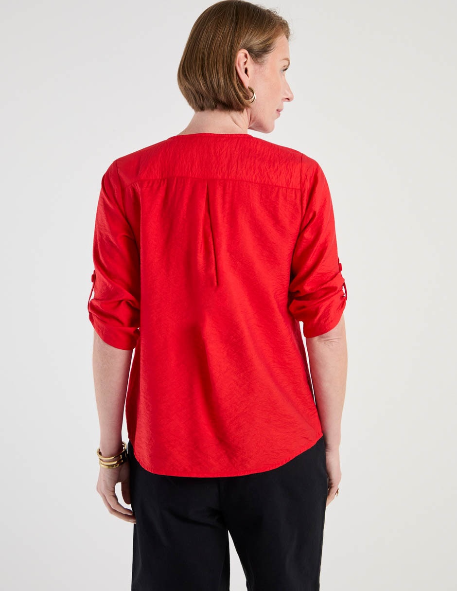 Blusa Basics manga 3/4 para mujer 2