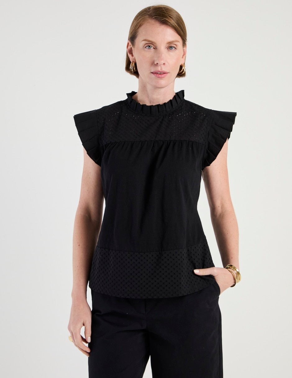 Blusa manga corta para mujer Blusa manga corta para mujer