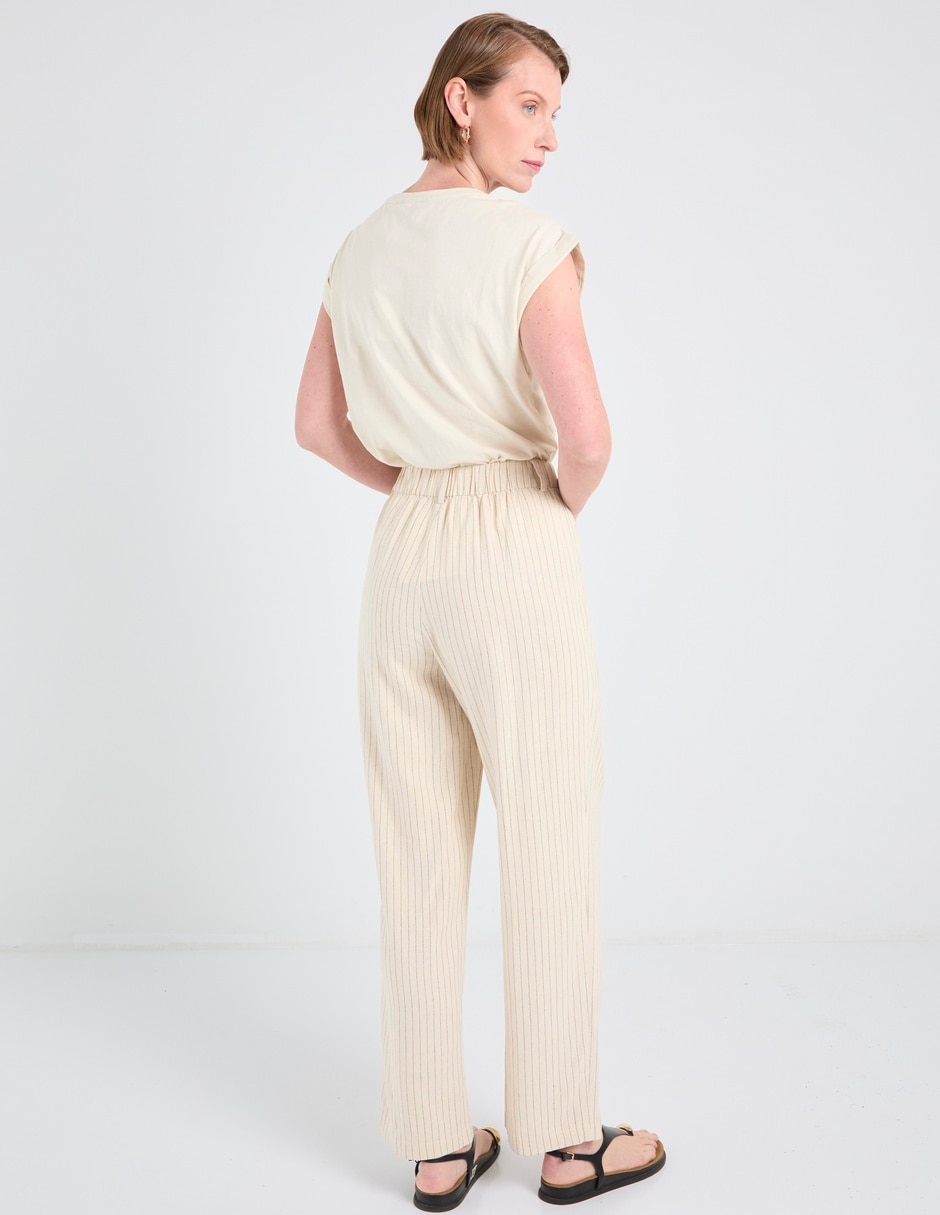 Pantalón relaxed straight para mujer 2