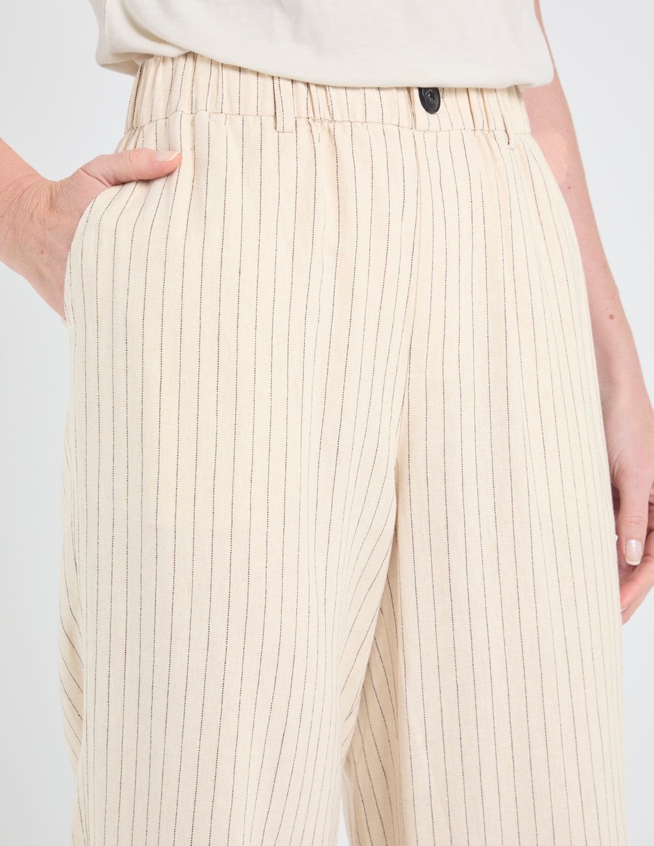 Pantalón relaxed straight para mujer 4