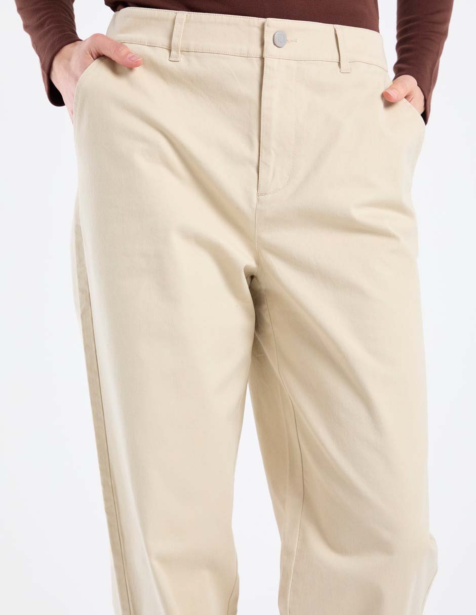 Pantalón chino straight para mujer 4