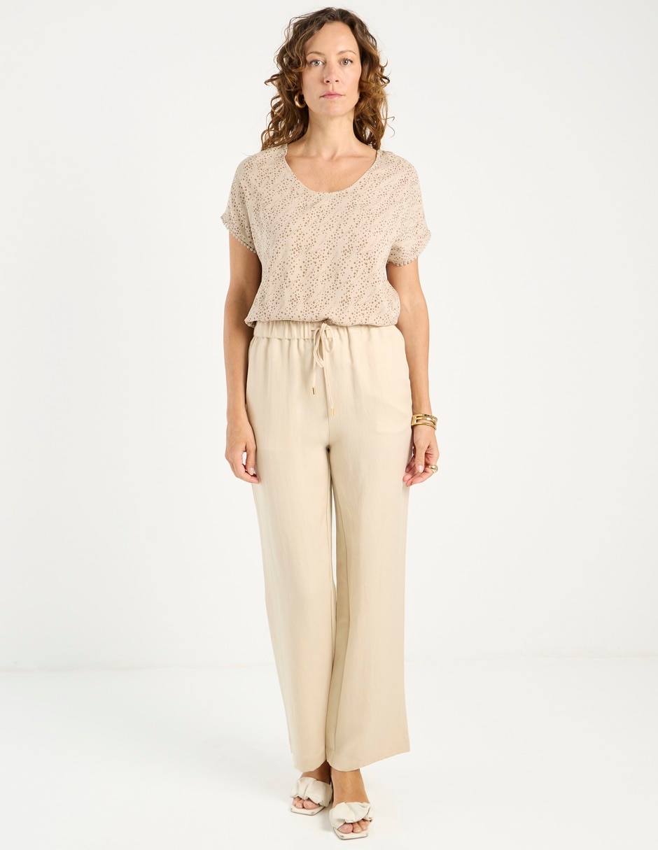 Pantalón easy pant Lieb straight para mujer 3