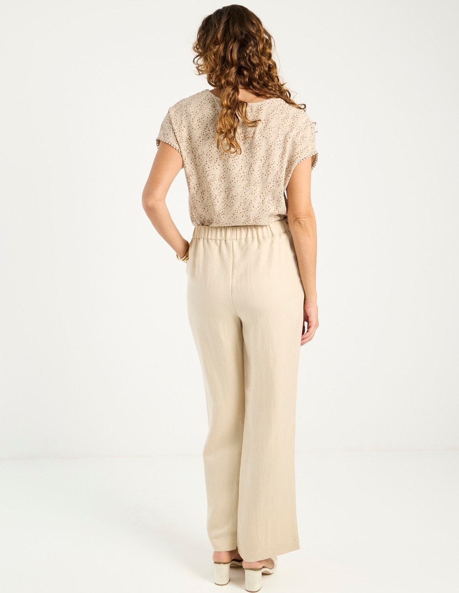 Pantalón easy pant Lieb straight para mujer 6