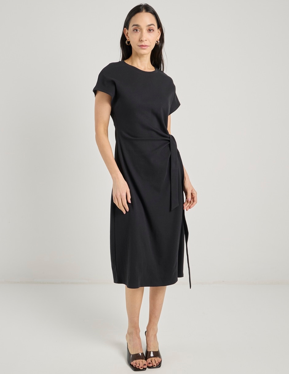 Vestido midi casual Basics para mujer Vestido midi casual Basics para mujer