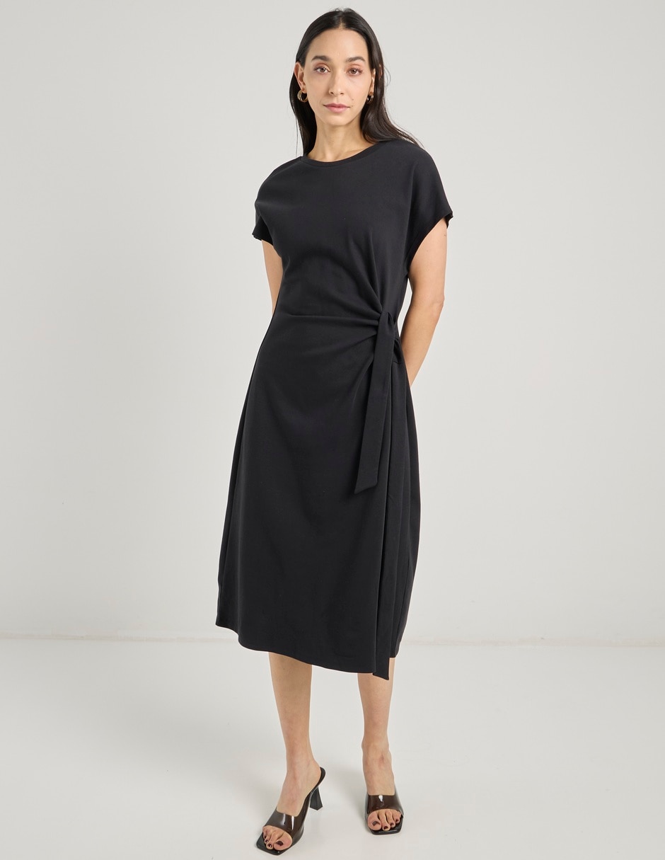Vestido midi casual Basics para mujer 2