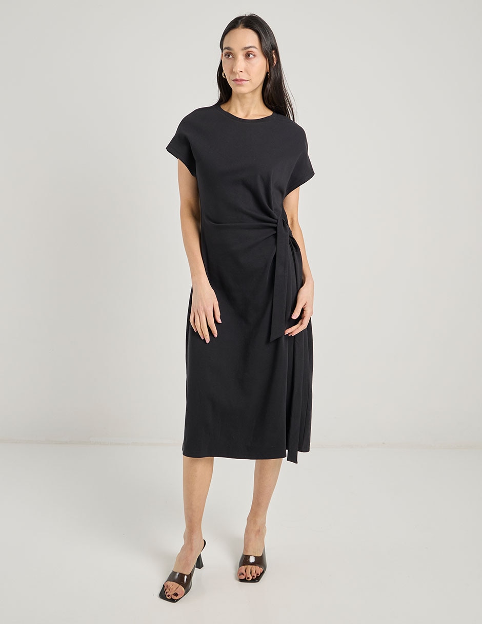 Vestido midi casual Basics para mujer 3