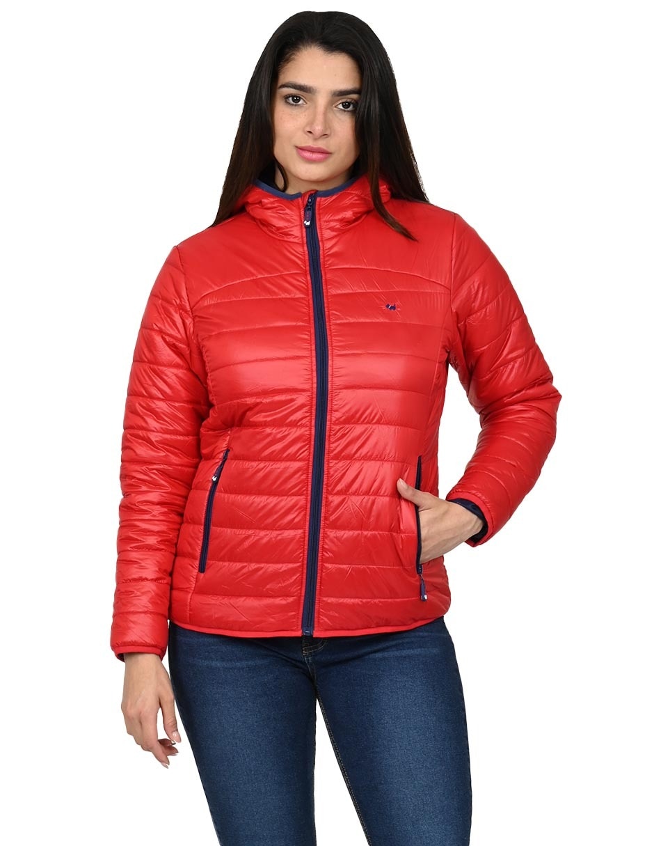 Chaqueta Chamarra Ferrioni Mujer Chamarra Acolchada Ferrioni Para