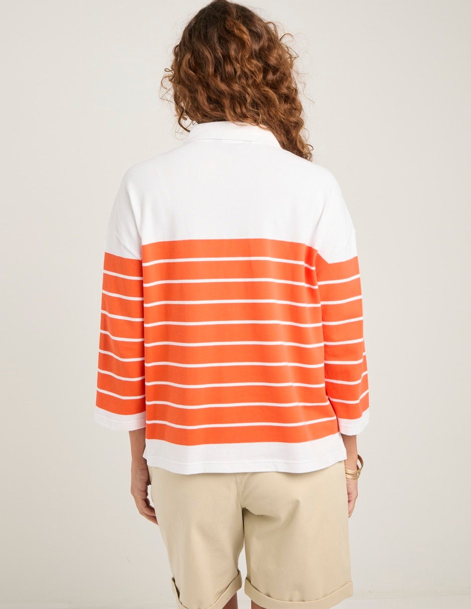 Blusa Lieb manga 3/4 para mujer