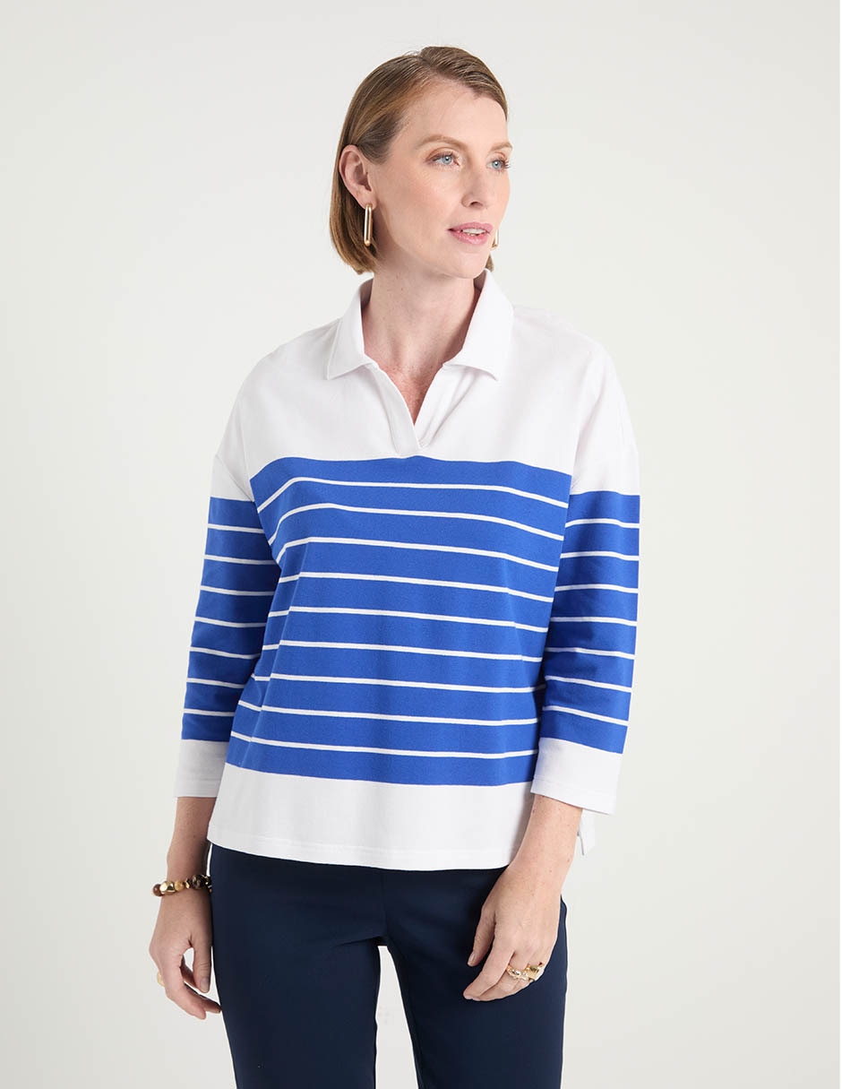 Blusa manga 3/4 para mujer