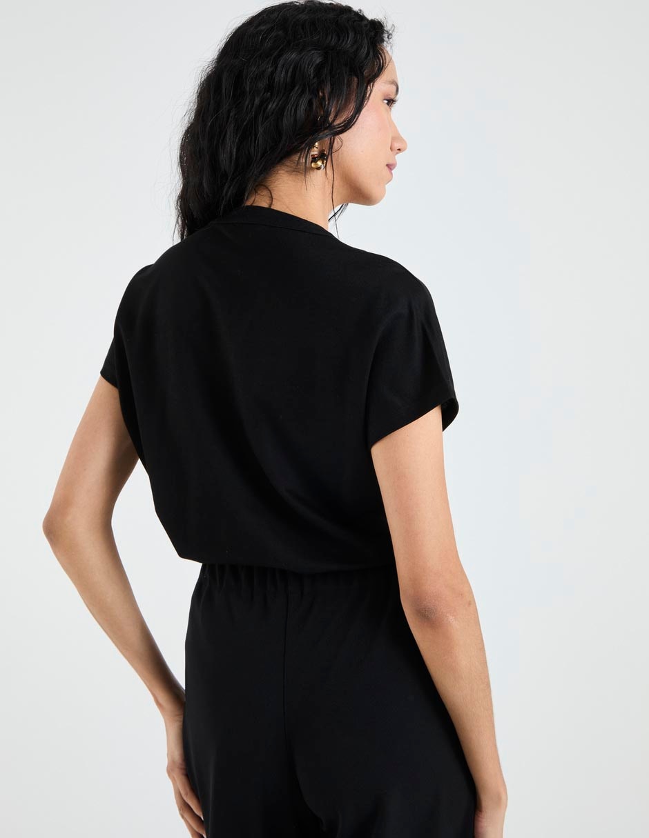 Blusa manga corta para mujer 2