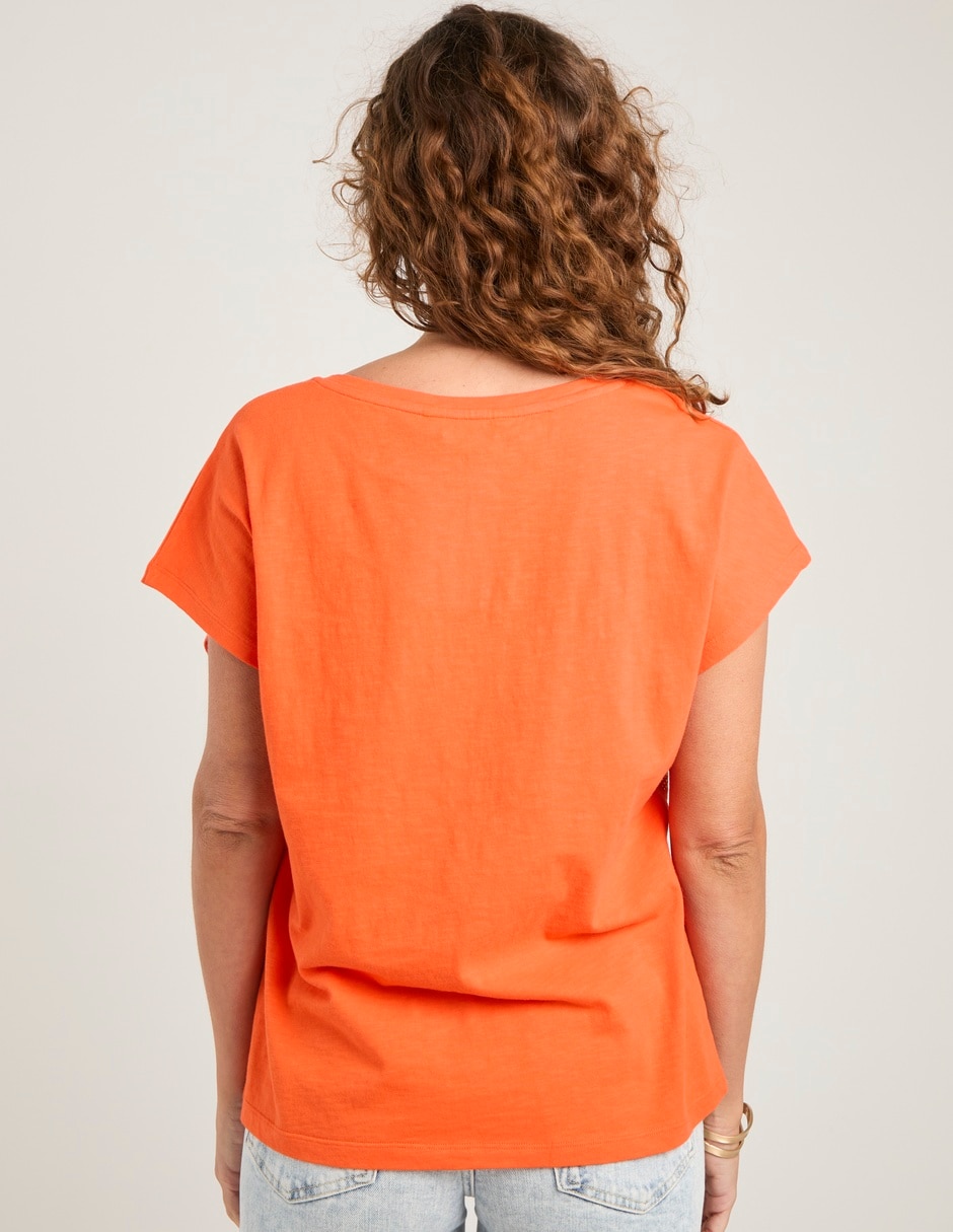 Blusa Lieb manga corta para mujer