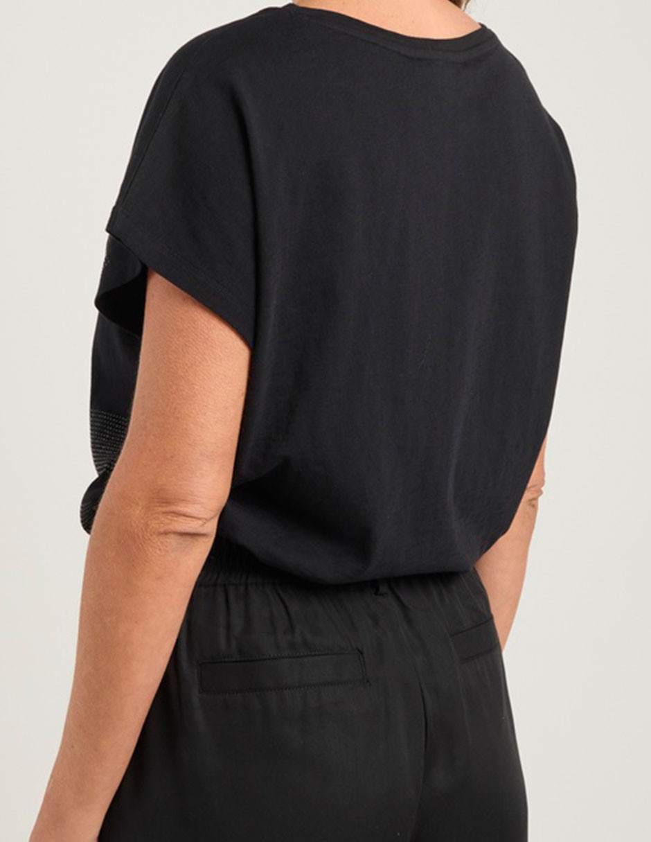 Blusa manga corta para mujer 5