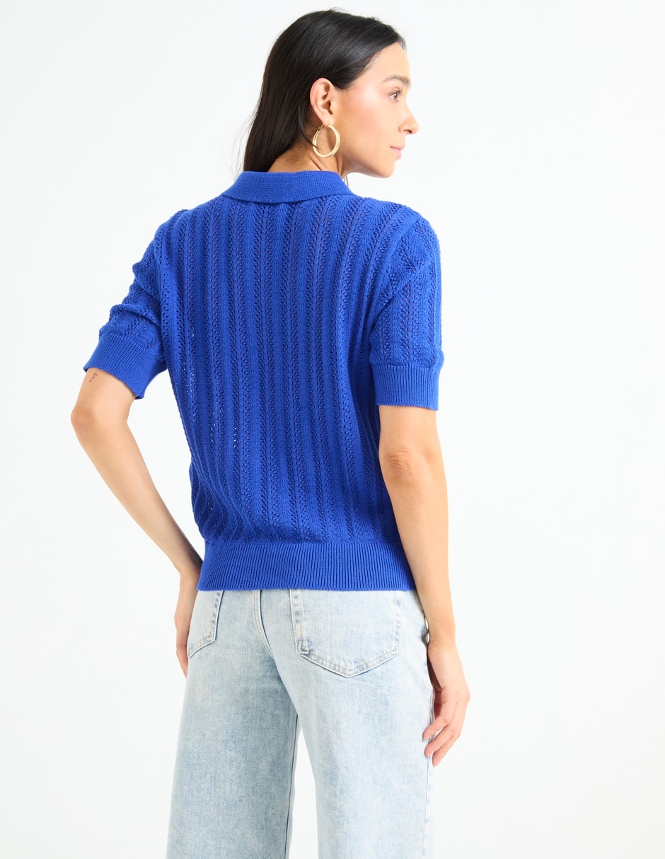 Playera tipo polo para mujer 2