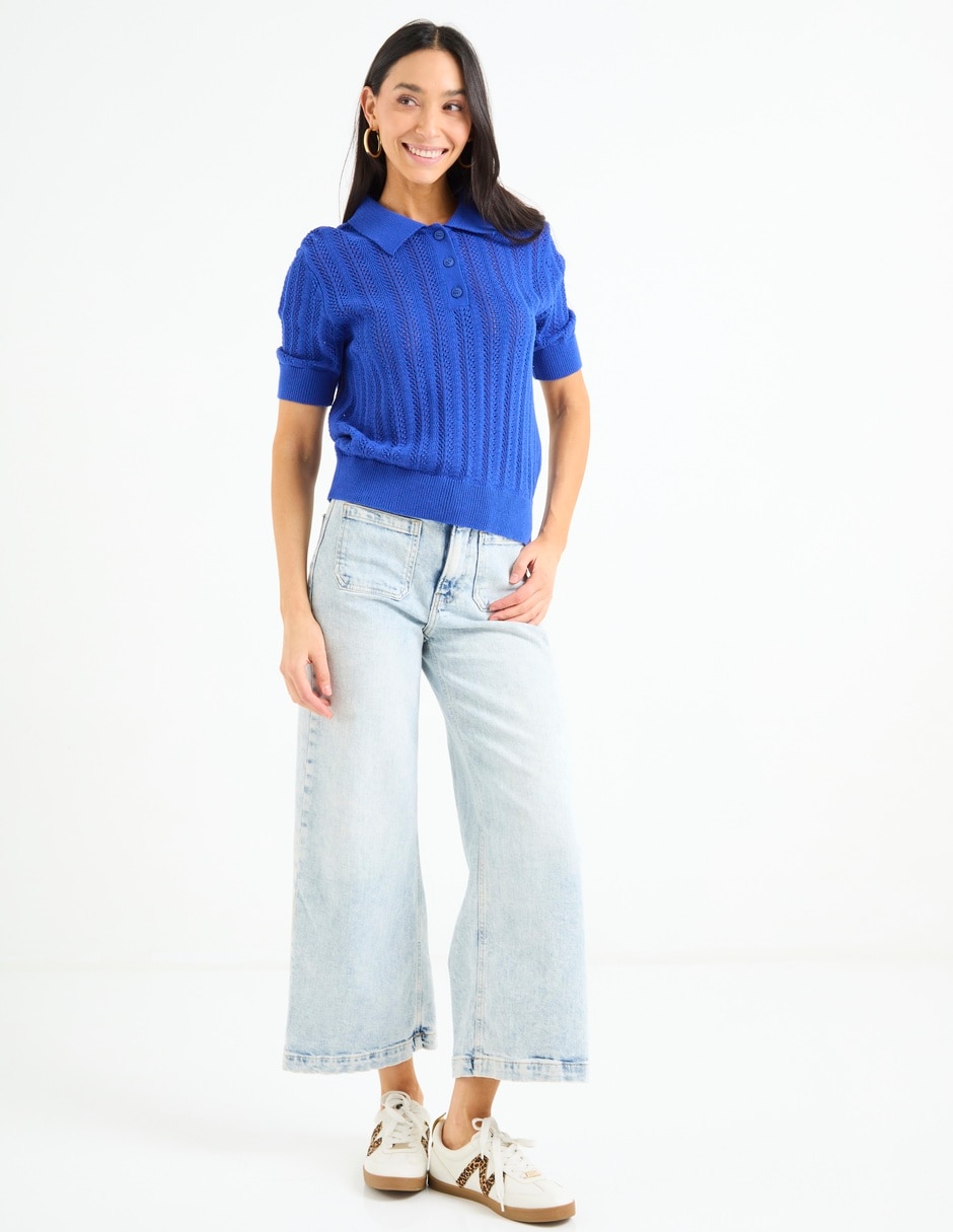 Playera tipo polo para mujer 3