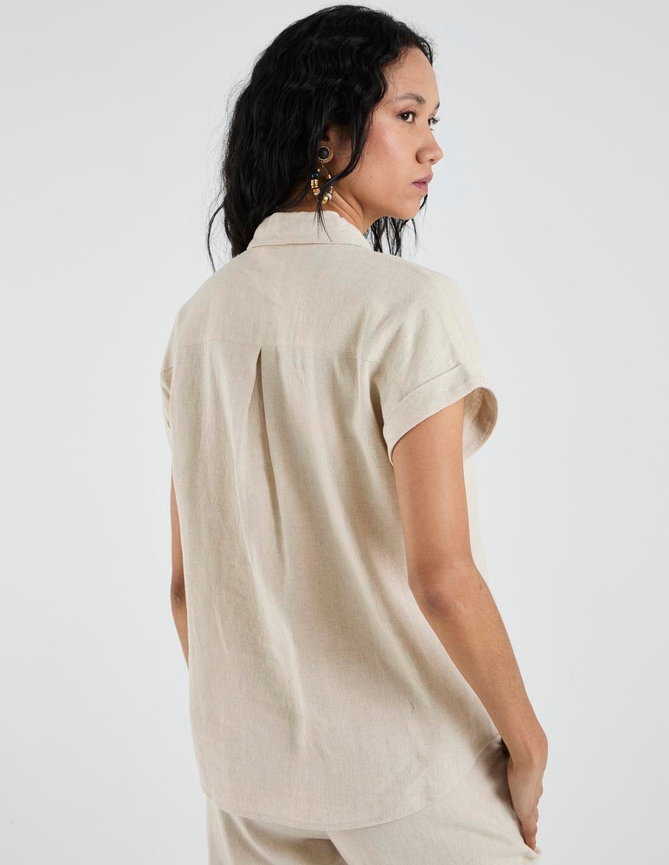 Blusa manga corta para mujer 2