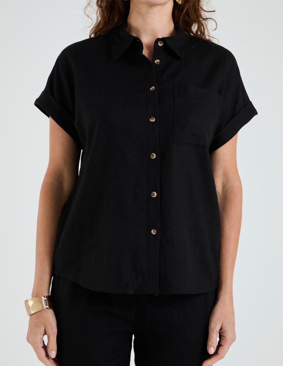 Blusa manga corta para mujer 5