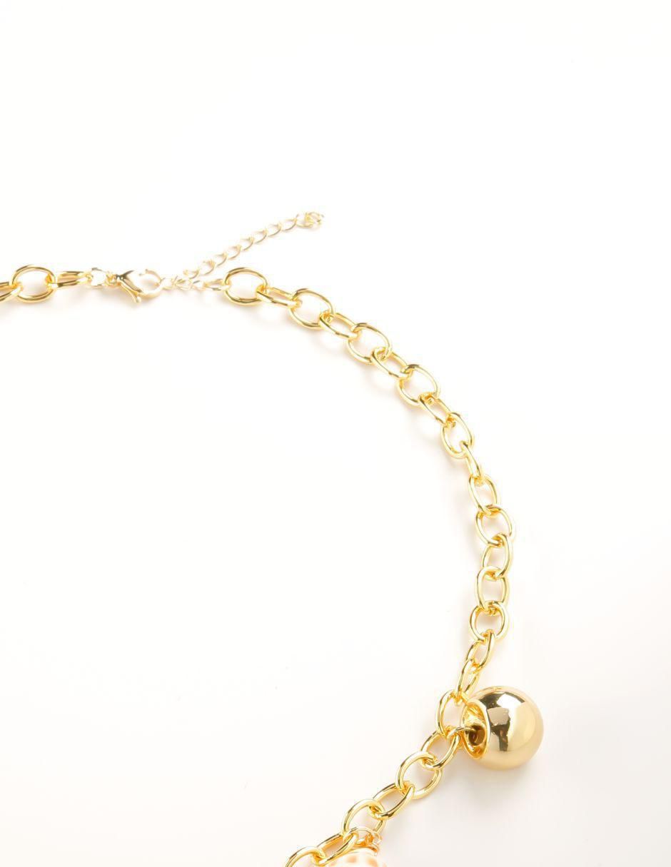 Collar de caracol Costarella de baño de oro 18 K 3