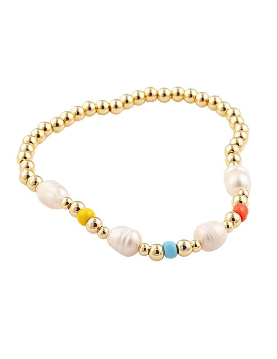 Pulsera baño de oro 18 K Riviera