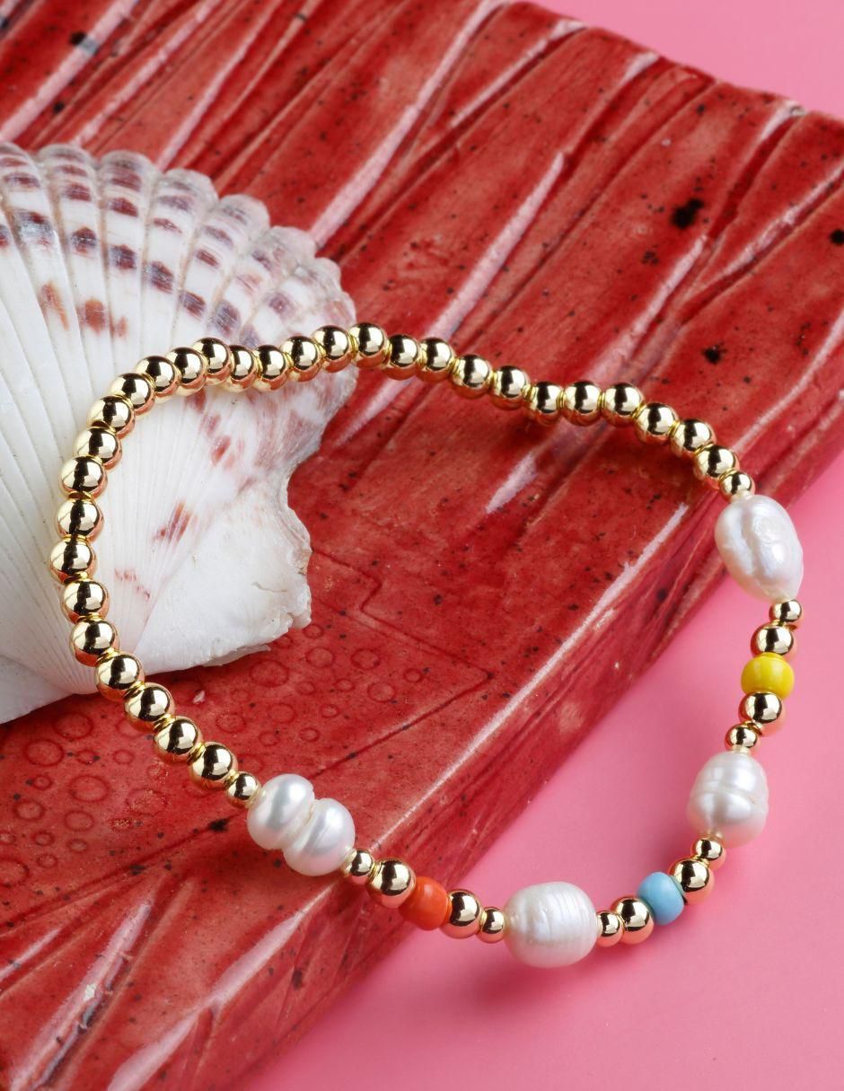 Pulsera baño de oro 18 K Riviera 5
