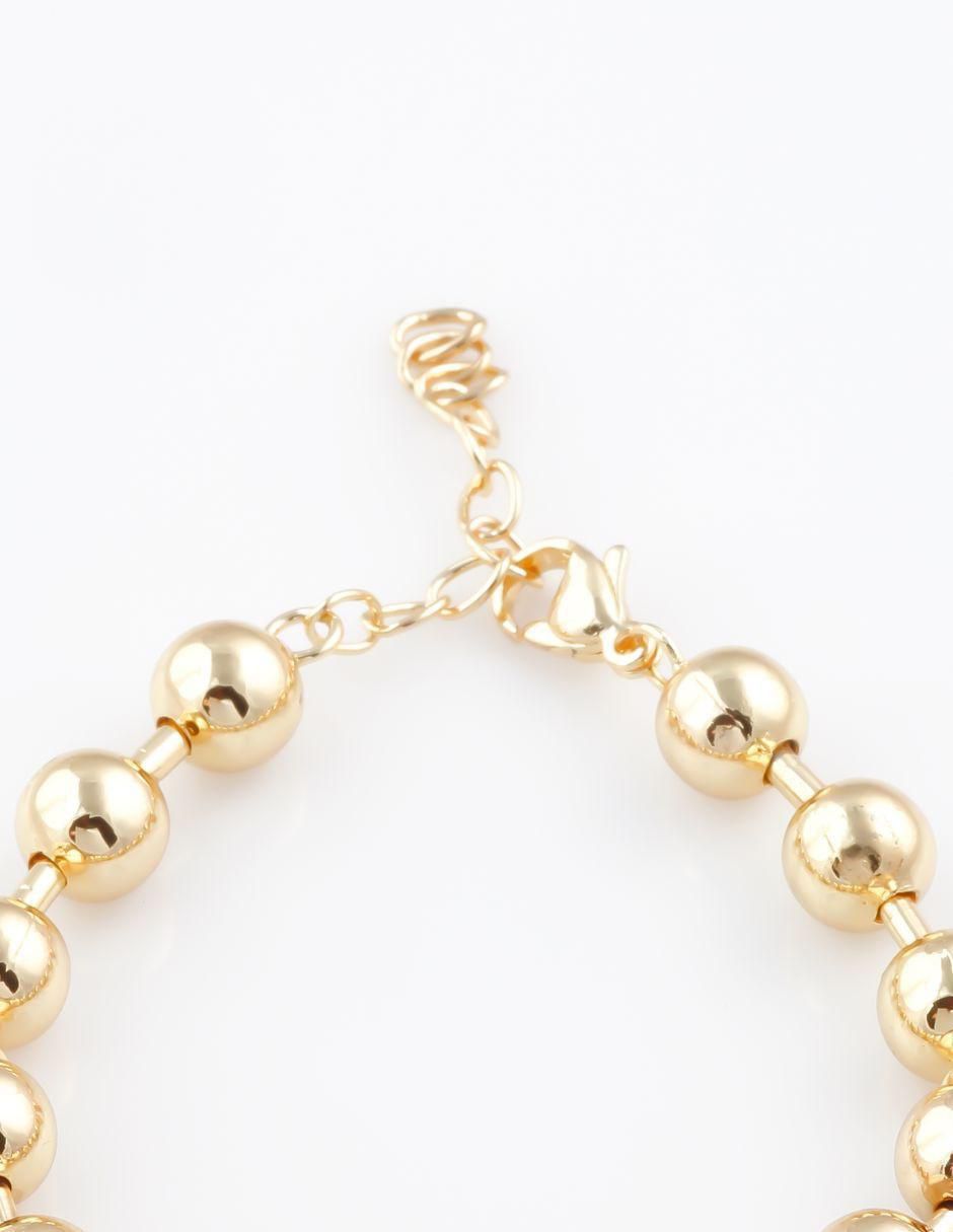 Pulsera baño de oro 18 K Devota 4