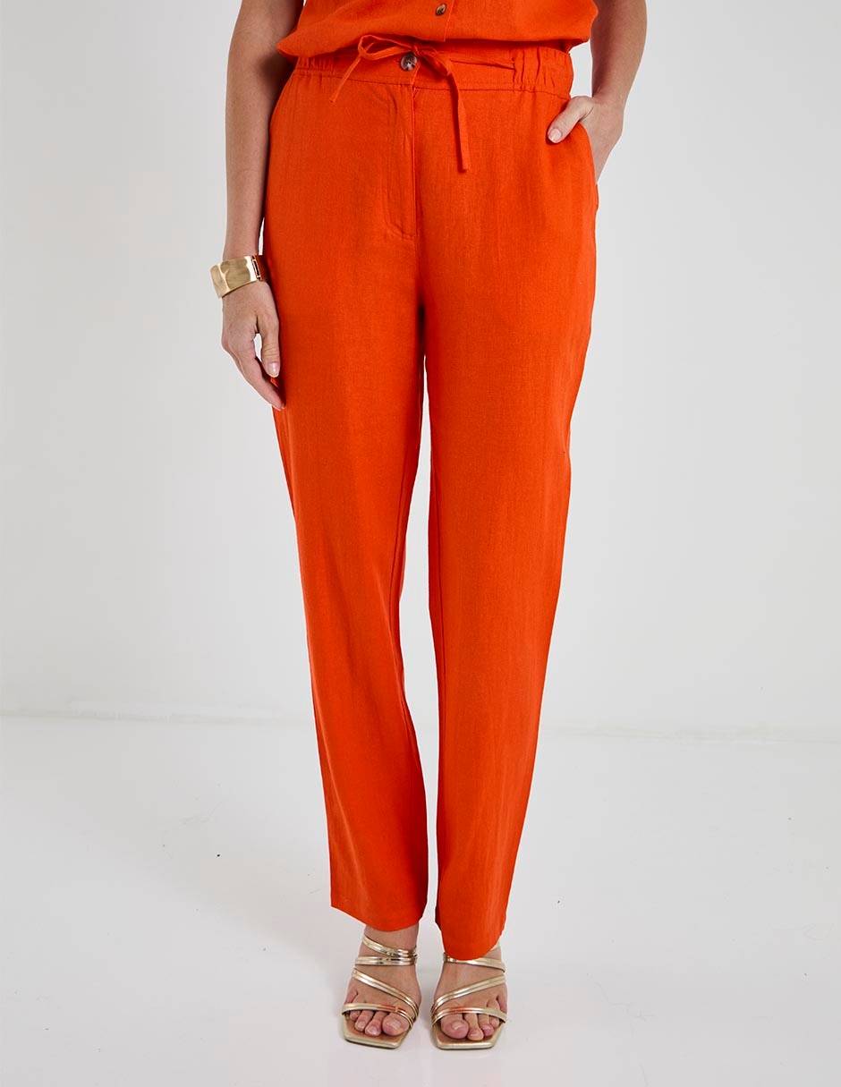 Pantalón straight para mujer