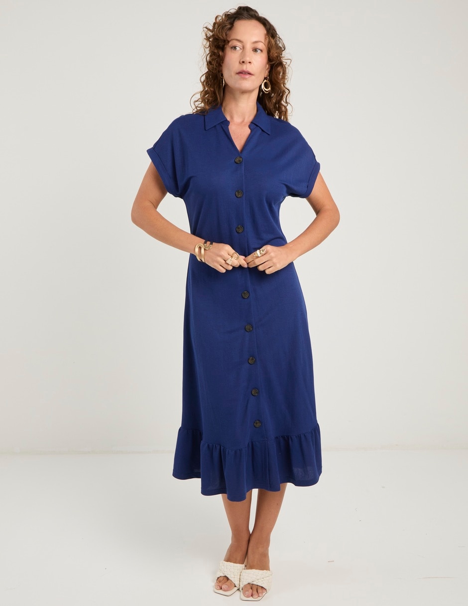 Vestido crop casual lieb para mujer