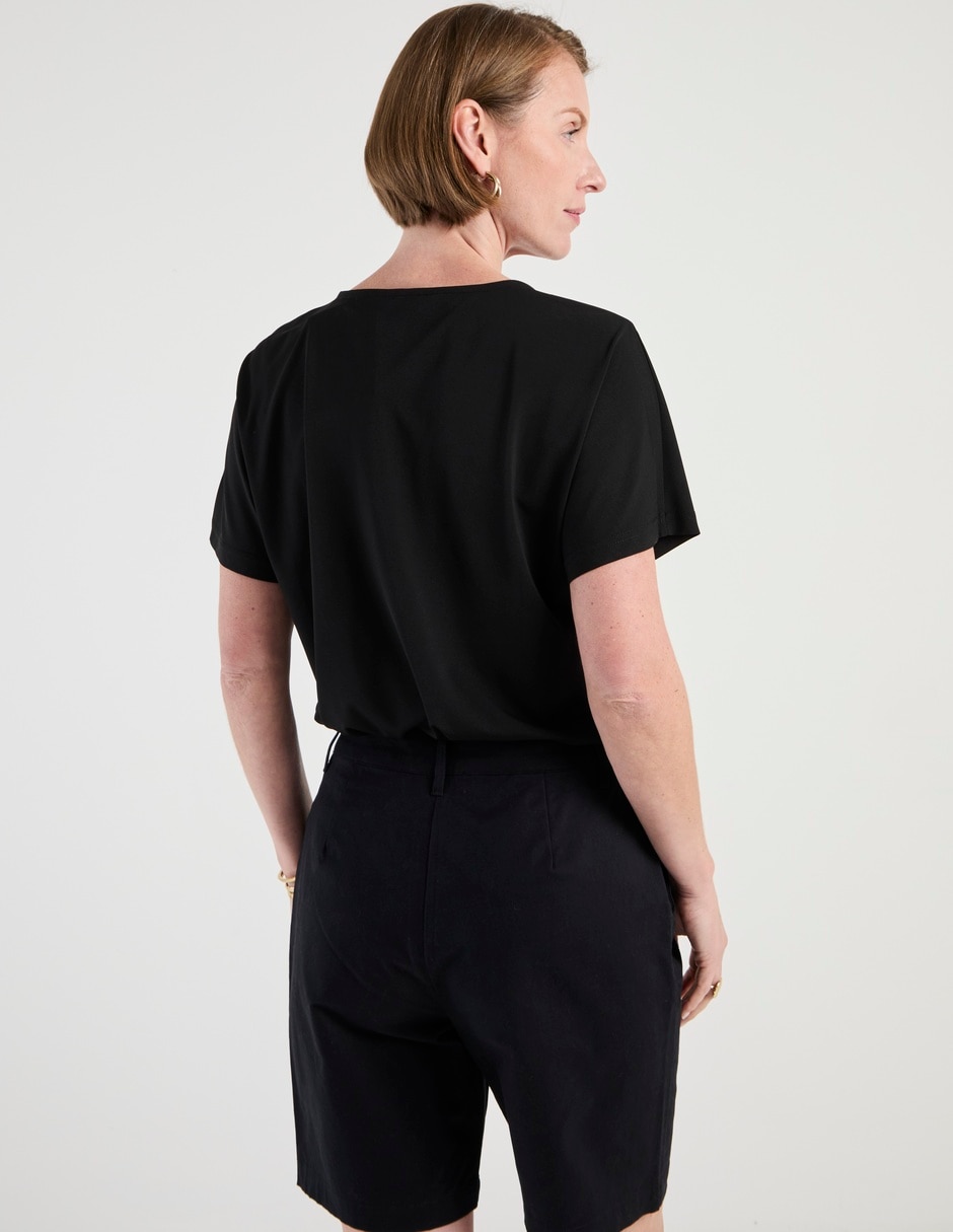 Blusa manga corta para mujer 2