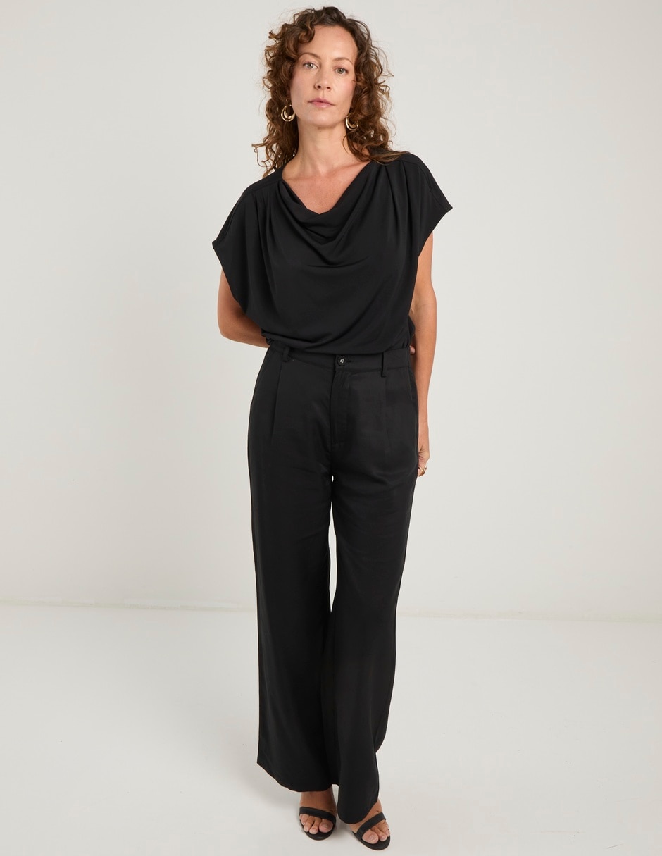 Blusa manga corta para mujer 3