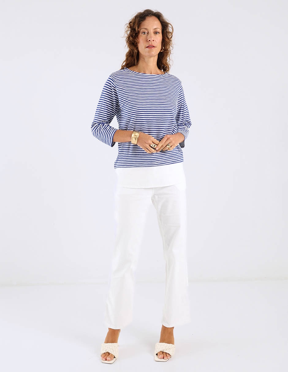 BLUSA LIEB LBB2604-07, XG, AZUL MARINO