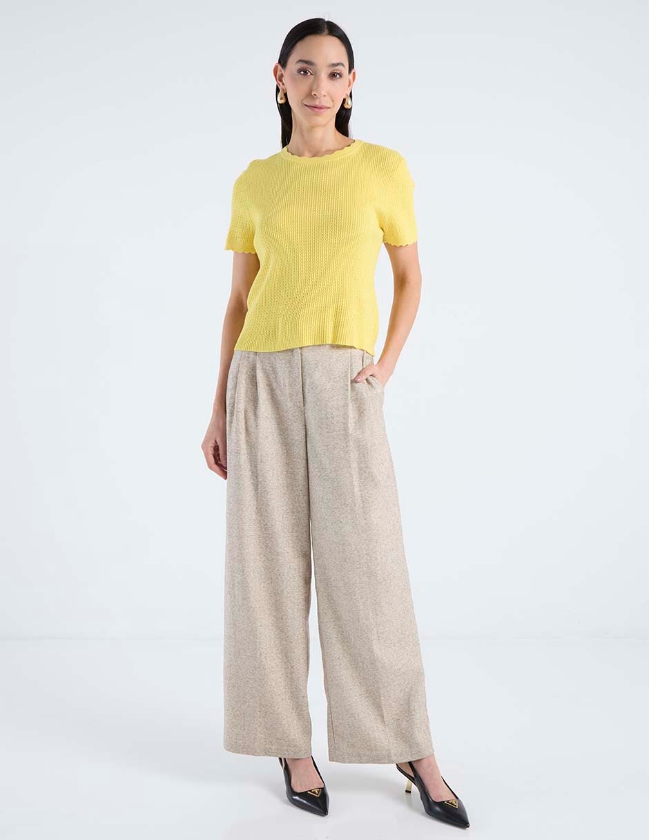Blusa manga corta para mujer 3