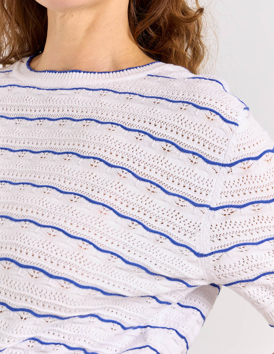 Blusa Lieb Basics manga corta para mujer