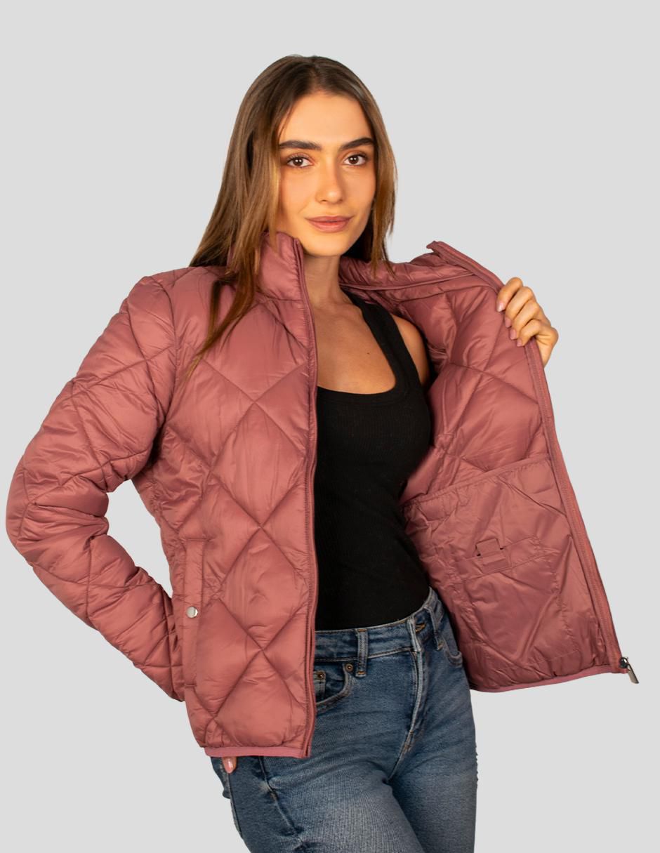 "chamarra" acolchada greenlander no impermeable "de" poliéster "para mujer"