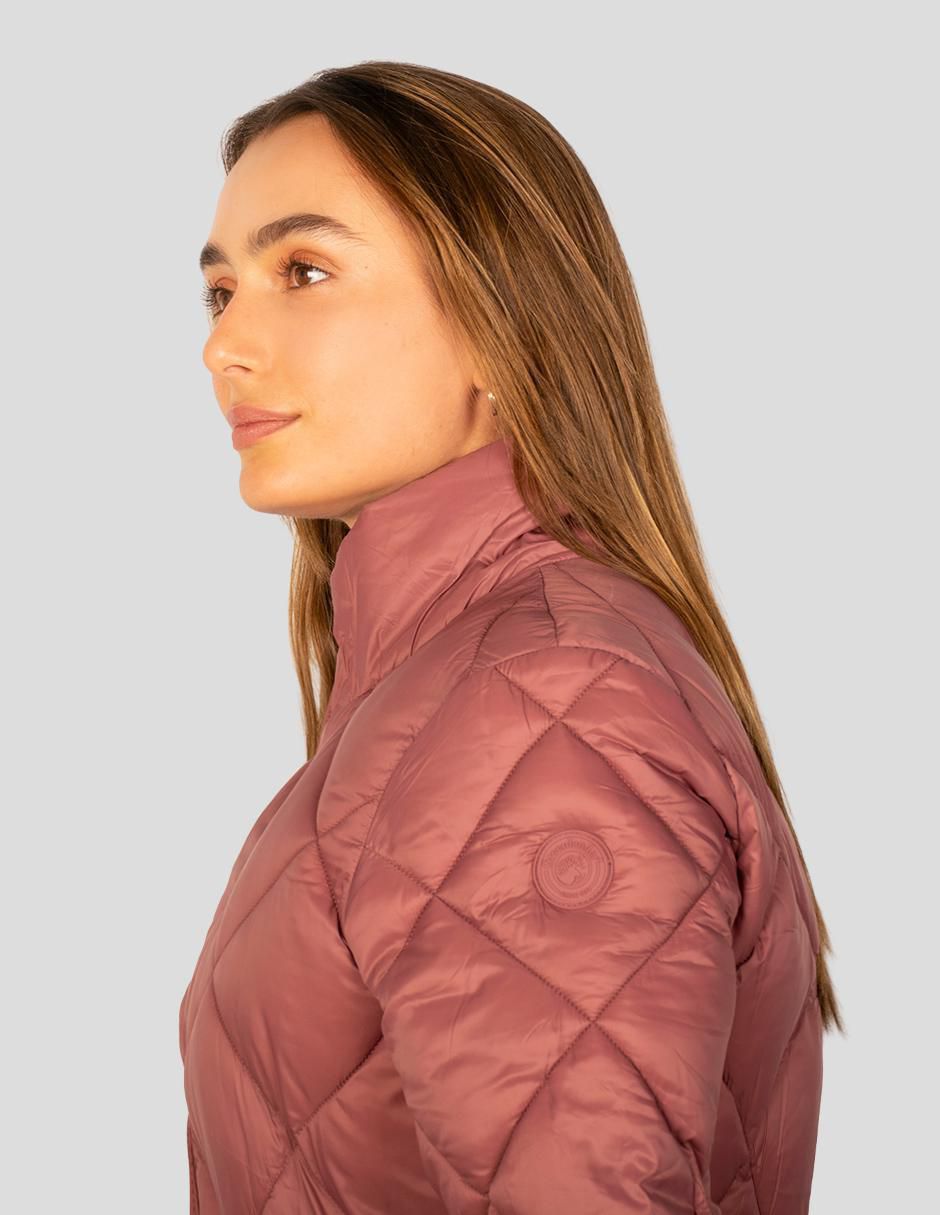 "chamarra" acolchada greenlander no impermeable "de" poliéster "para mujer"