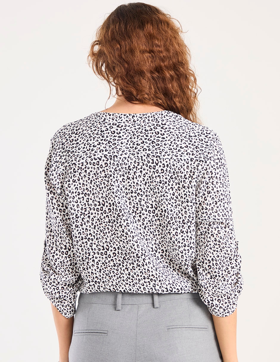 Blusa manga 3/4 para mujer 2