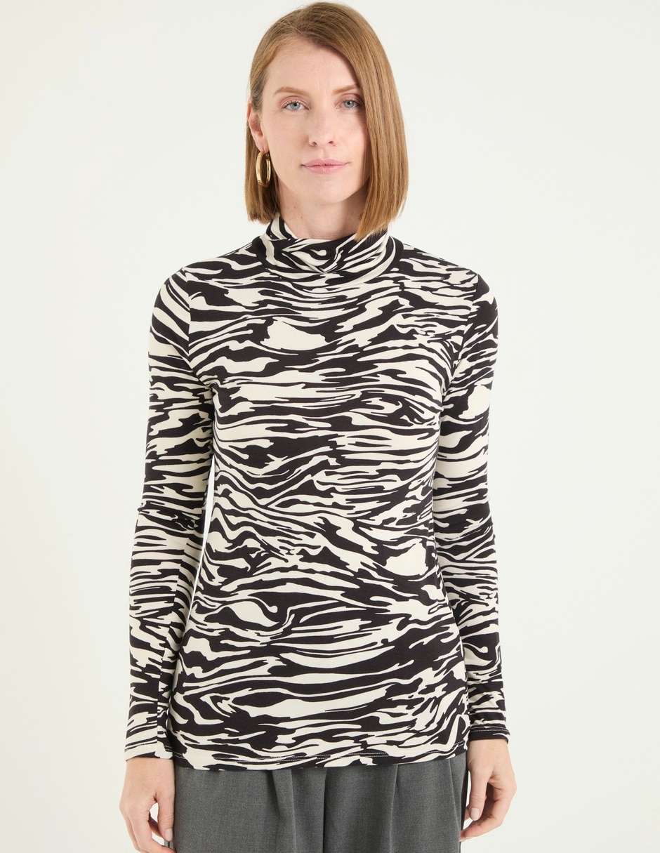 Blusa manga larga para mujer 5