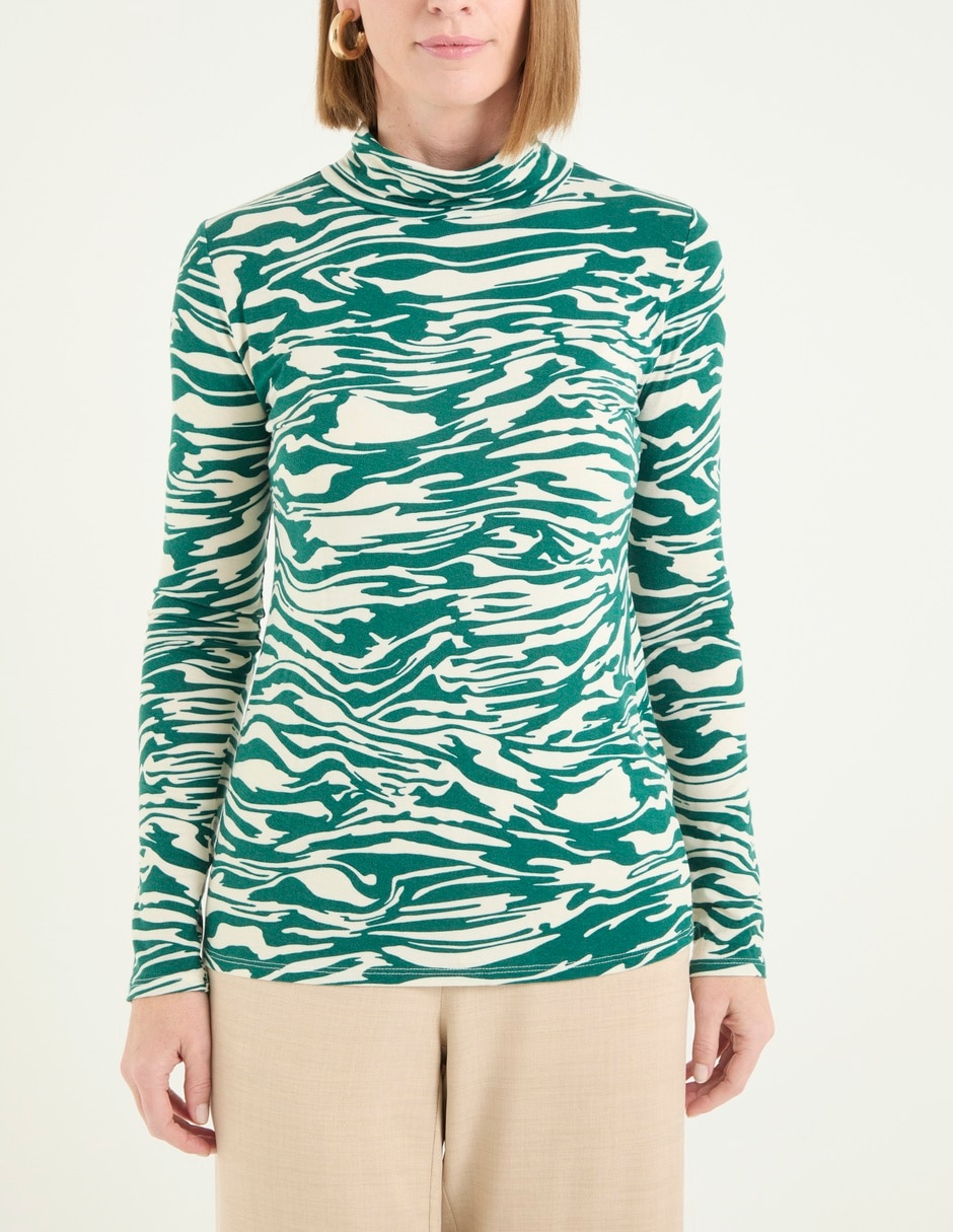 Blusa manga larga para mujer 4