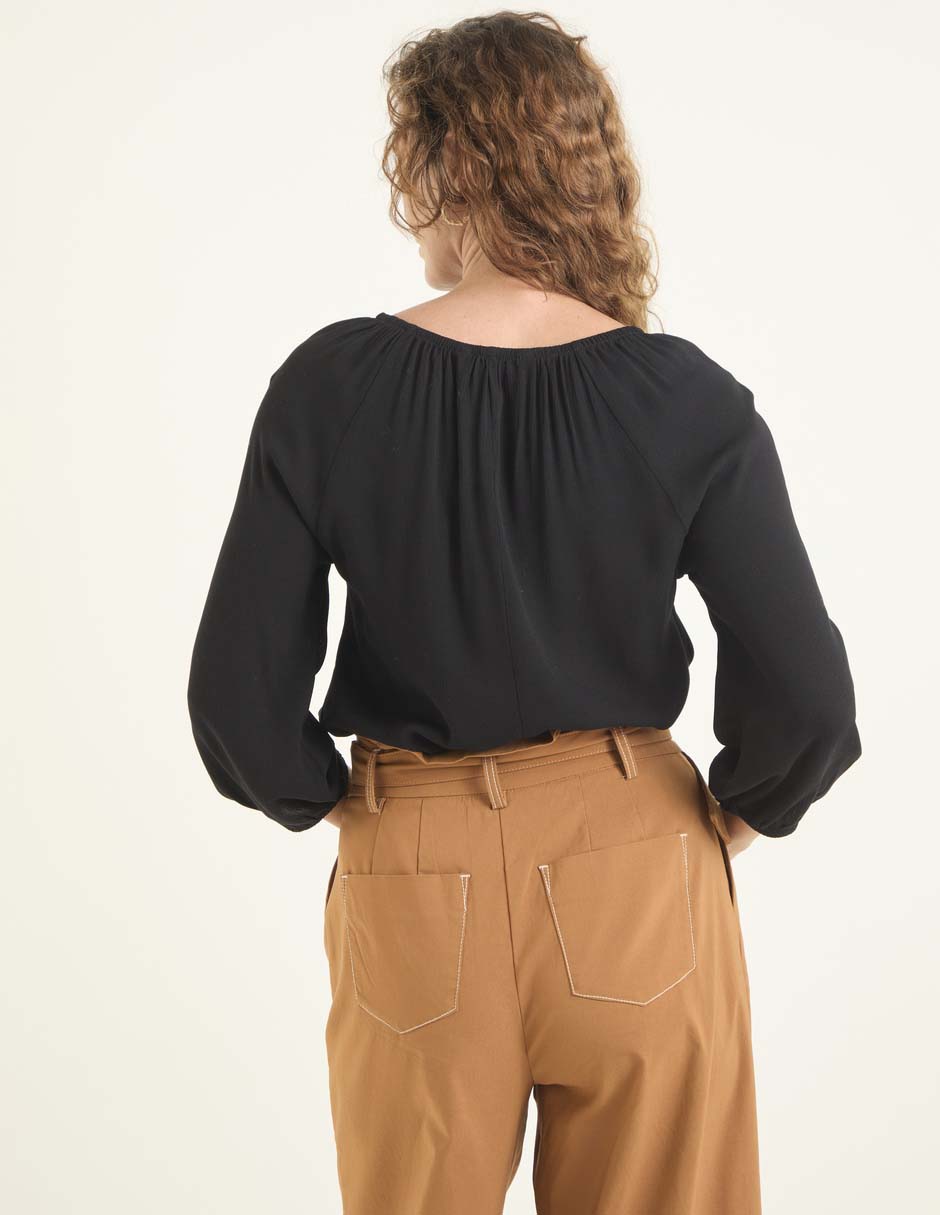 Blusa manga 3/4 para mujer 2