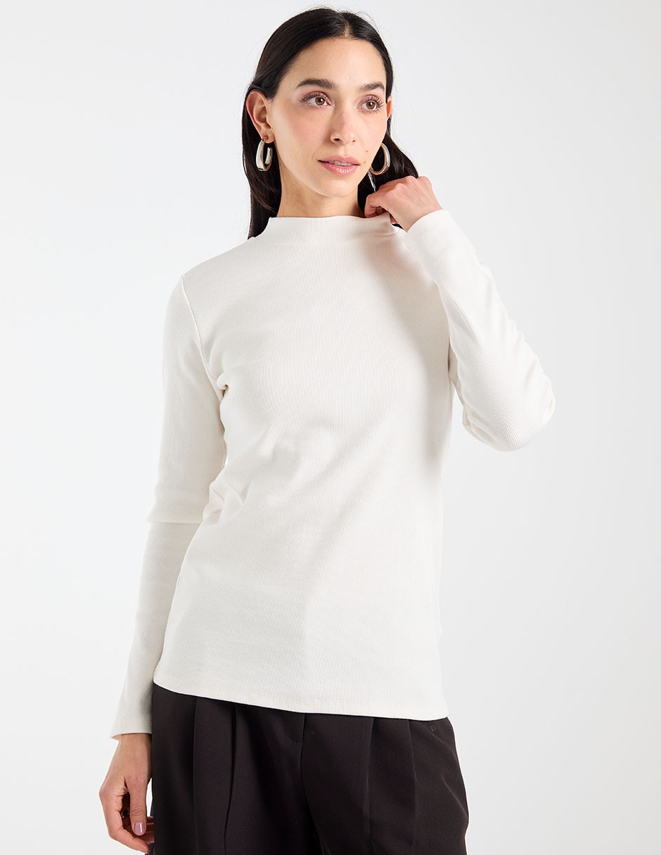 Blusa manga larga para mujer 2