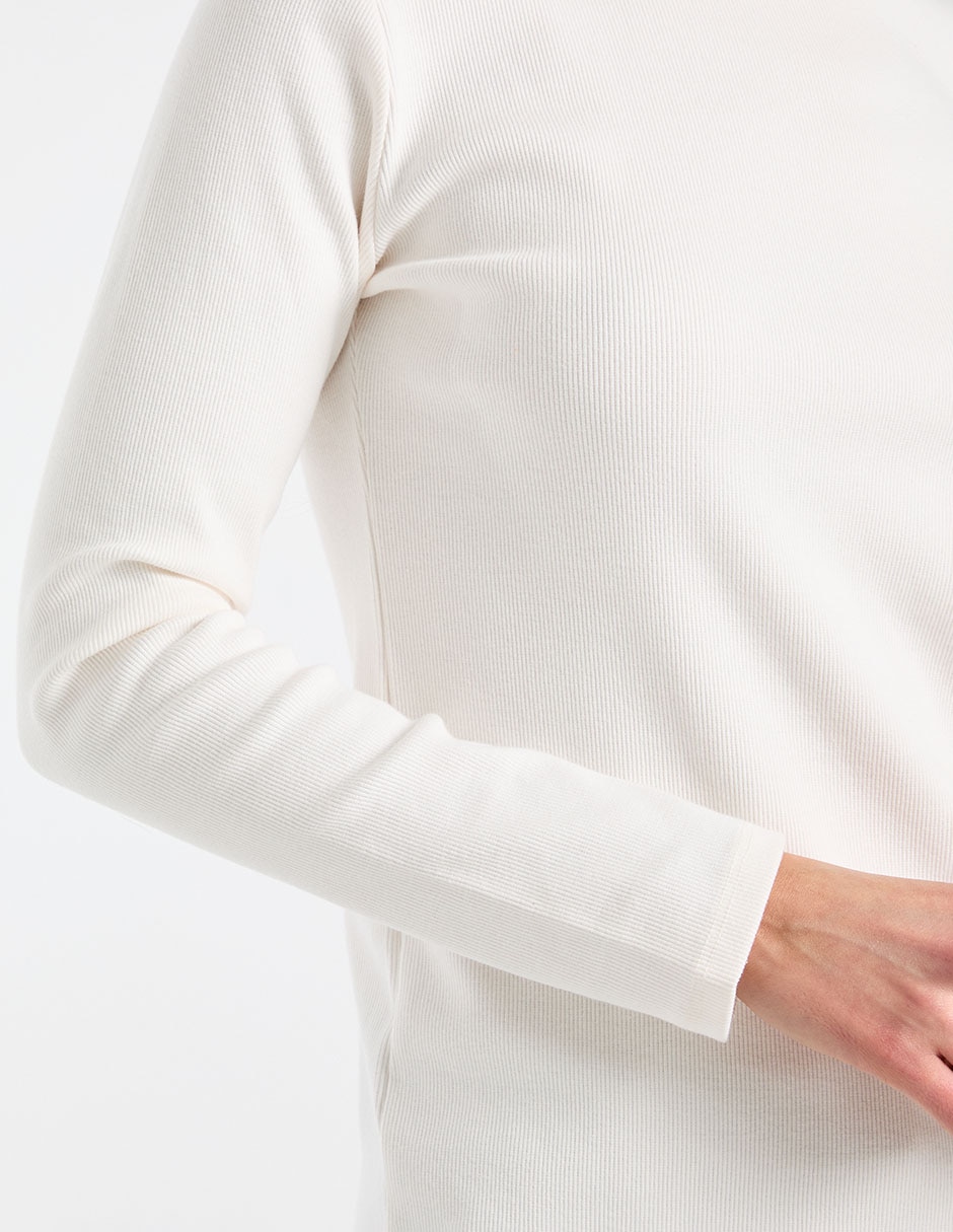Blusa manga larga para mujer 5