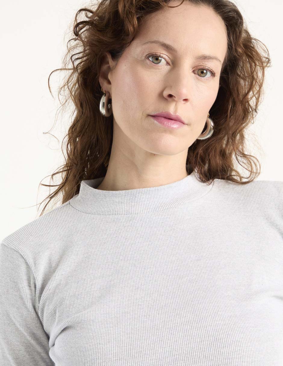 Blusa Lieb manga larga para mujer