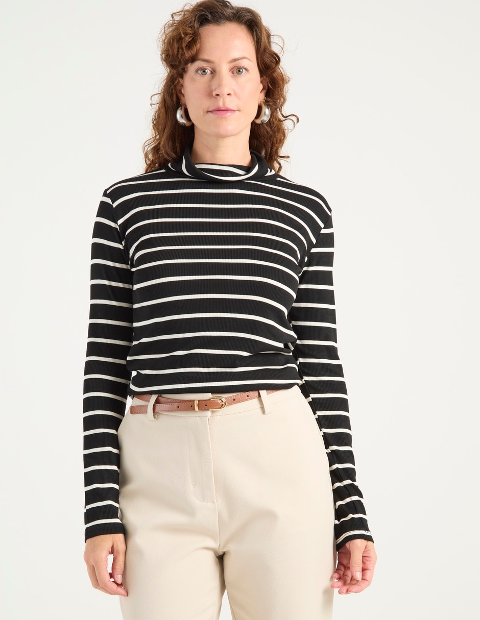 Blusa manga larga para mujer 1