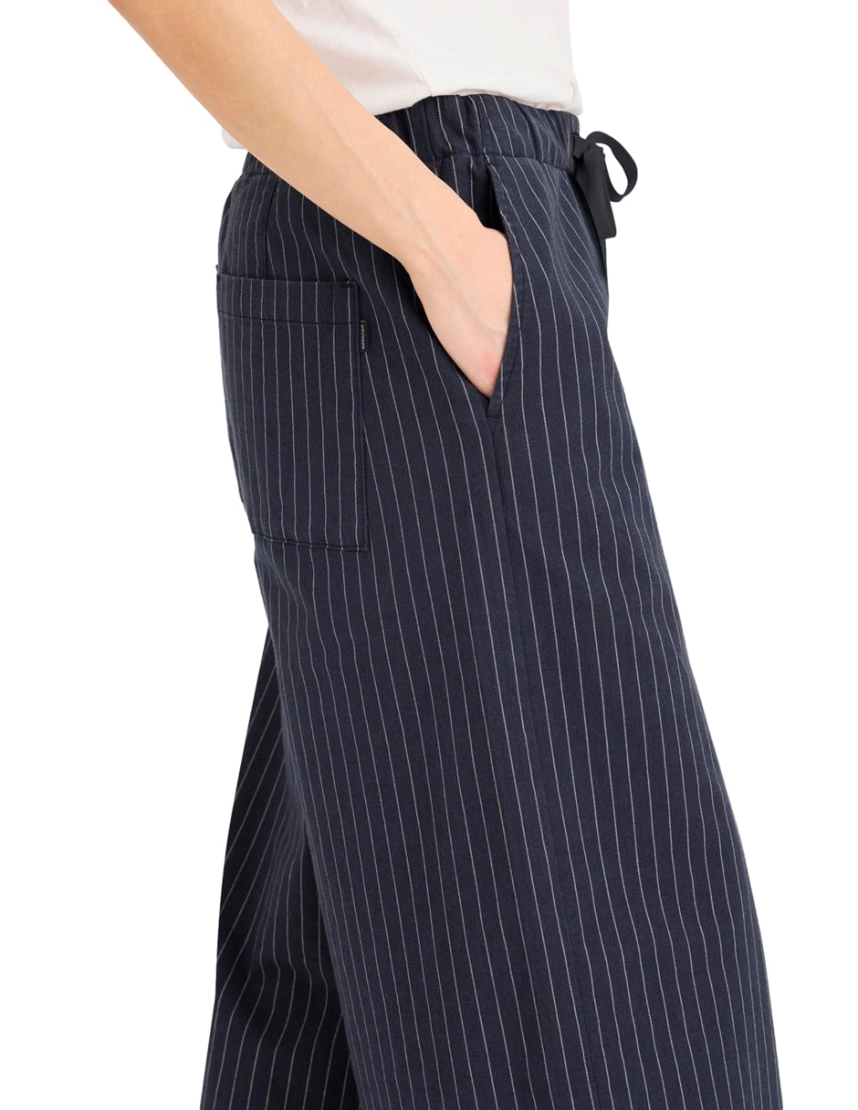Pantalón plisado amplio para mujer 3