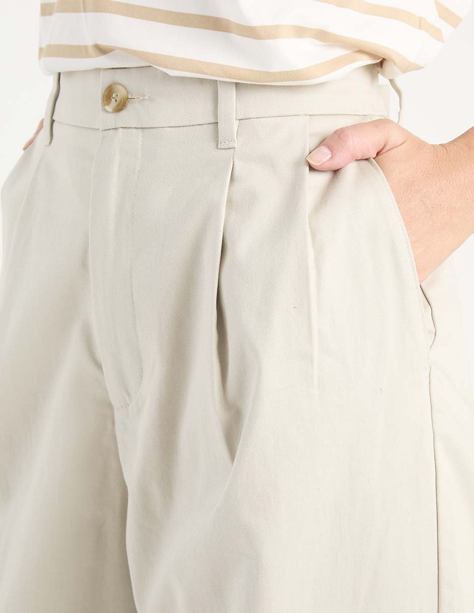 Pantalón chino regular para mujer 4